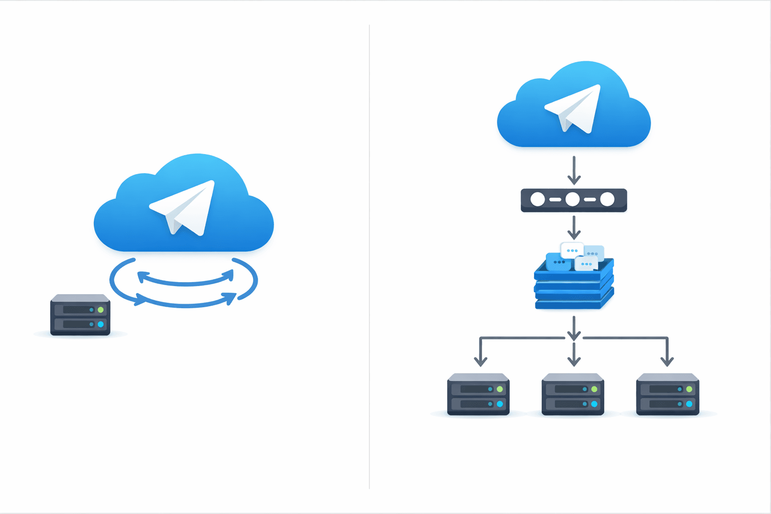Telegram 機器人的大小事：Long Polling vs Webhook